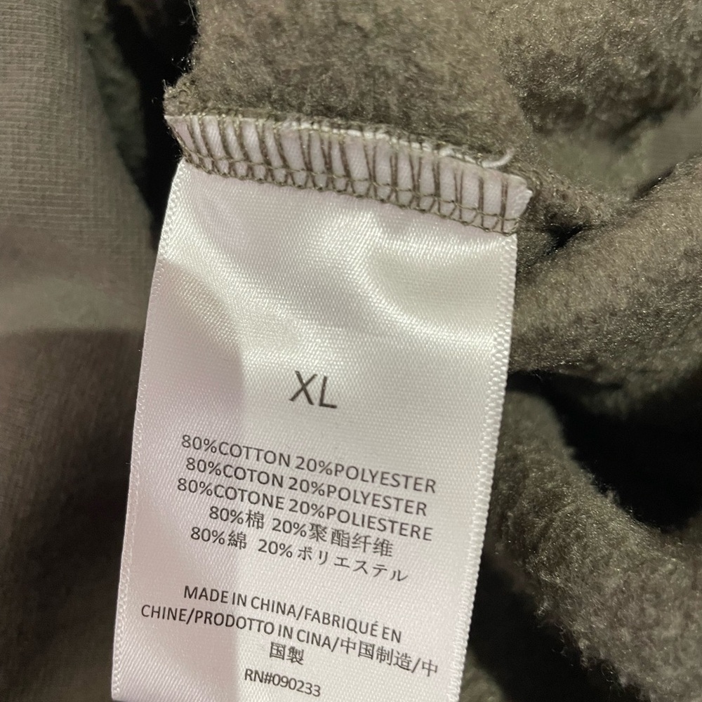 Olive Green Hoodie - Picture 8 of 9